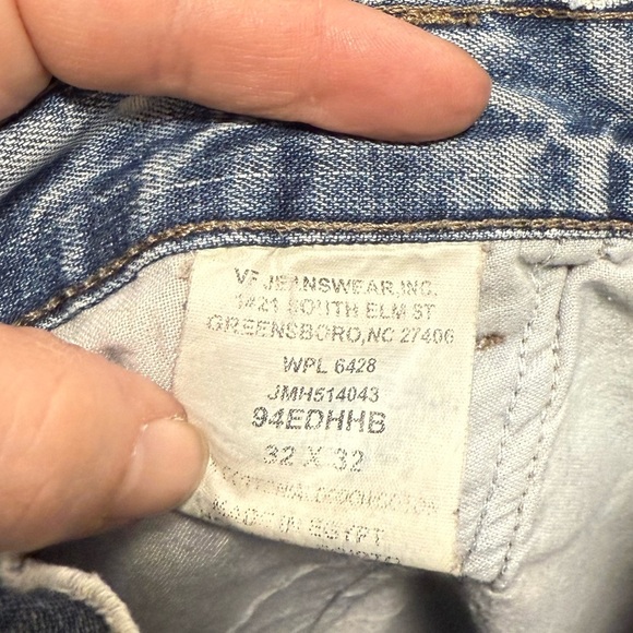 WRG bleached out carpenter jeans 32 x 32 - Picture 3 of 3